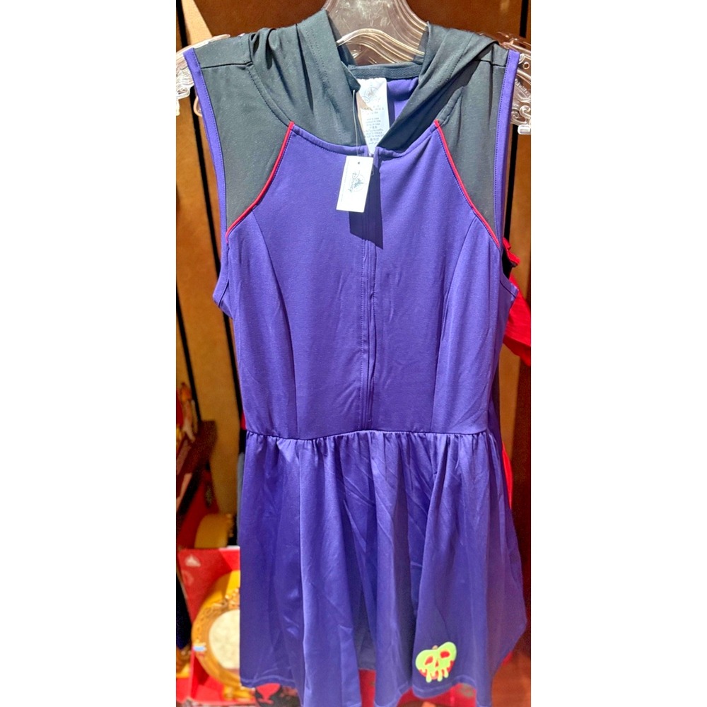 2026 Disney Parks Evil Queen Athletic Dress XS Skort Vilains Snow White Drawfs